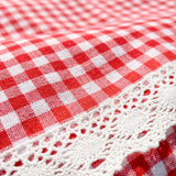 Nordic Peace Classic Gingham Picnic Blanket, view 4