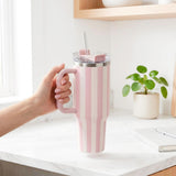 Nordic Peace Classic Stripe Insulated Tumbler, view 2