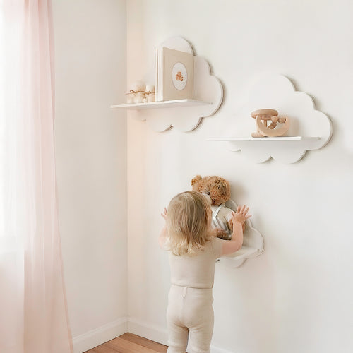 Nordic Peace Cloud Wall Shelves (3PCS Set)