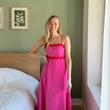Nordic Peace Coastal Maxi Summer Dress, view 2