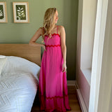 Nordic Peace Coastal Maxi Summer Dress, view 5