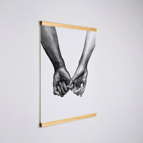Nordic Peace Wood Magnetic Frame