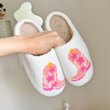 Nordic Peace Cowboy Boots Slippers, view 2