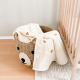 Nordic Peace Cozy Bear Baby Blanket, view 2