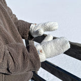 Nordic Peace Cozy Teddy Fleece Mittens, view 4
