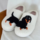 Nordic Peace Dachshund Slip-on Slippers, view 4