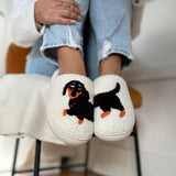 Nordic Peace Dachshund Slip-on Slippers, view 5