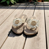 Nordic Peace Daisy Charm Sandals, view 4