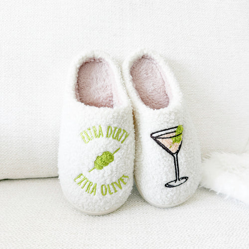 Nordic Peace Dirty Martini Slippers