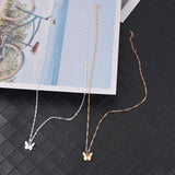 Nordic Peace Elea Gold Butterfly Pendent, view 5