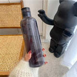 Nordic Peace Elia Transparent Water Bottle With Time Marker, view 2