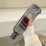 Nordic Peace Elia Transparent Water Bottle With Time Marker, view 5