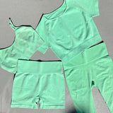 Nordic Peace Elie Matching Yoga Workout Set, view 4