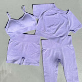 Nordic Peace Elie Matching Yoga Workout Set, view 5