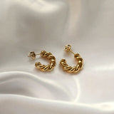 Nordic Peace Elie Minimalist Earrings, view 3