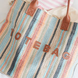 Nordic Peace Elise Striped Tote Bag, view 3