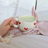Nordic Peace Ella Heart Coffee Mug, view 4