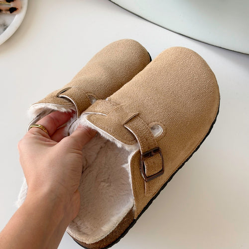 Nordic Peace Elle Suede Clogs