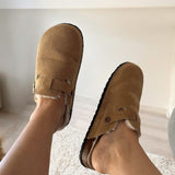 Nordic Peace Elle Suede Clogs, view 3