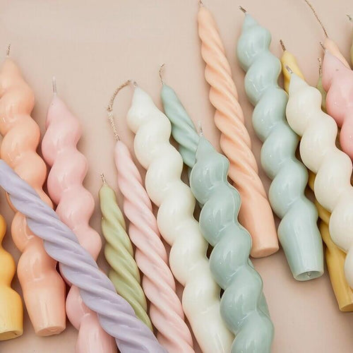 Nordic Peace Ema Spiral Twist Soy Wax Candles