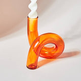 Nordic Peace Ema Twist Glass Candle Holders, view 2