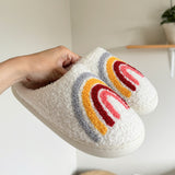 Nordic Peace Emma Rainbow Plush Slippers, view 5