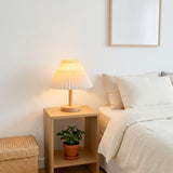 Nordic Peace Emy Pleated Table Lamp, view 4