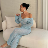 Nordic Peace Eva Swimsuit Knit Cover-Up Beach Dress, view 5