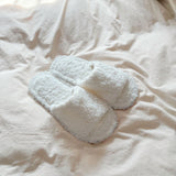 Nordic Peace Eve Fuzzy Open Toe Slippers, view 4