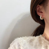 Nordic Peace Evie Hoop Earrings, view 2