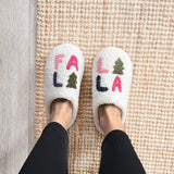 Nordic Peace Falalala Christmas Slippers, view 4