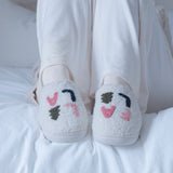 Nordic Peace Falalala Christmas Slippers, view 6