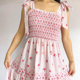 Nordic Peace Faye Soft Rose Maxi Dress, view 6