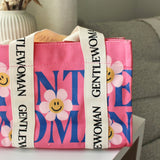 Nordic Peace Happy Sunflower Tote Bag, view 5