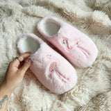 Nordic Peace Flamingo Plush Slippers, view 6