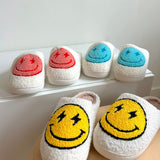 Nordic Peace Flash Happy Face Slippers, view 5