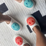 Nordic Peace Flash Happy Face Slippers, view 6