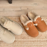Nordic Peace Buckle Platform Slippers, view 2