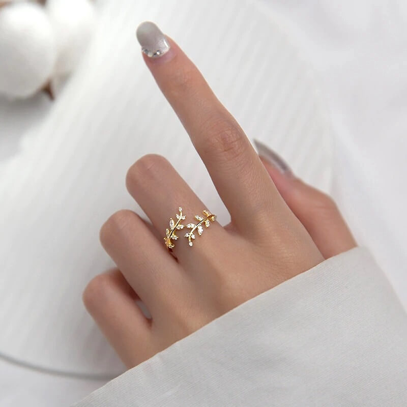 Nordic Peace Flora Ring