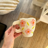 Nordic Peace Flora Vintage Ceramic Mugs, view 6