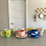 Nordic Peace Flora Vintage Tea Cups Set, view 5