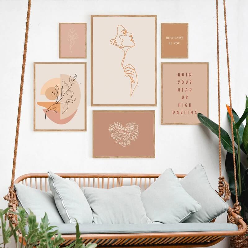 Nordic Peace Floral Boho