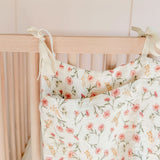 Nordic Peace Floral Crib Pocket Organizer, view 5