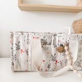 Nordic Peace Floral Diaper Caddy, view 2
