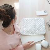 Nordic Peace Floral Laptop Sleeve, view 5
