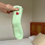 Nordic Peace Fuzzy Fruits Socks Pack, view 5