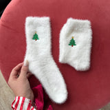 Nordic Peace Fuzzy Christmas Socks Pack, view 4