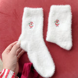 Nordic Peace Fuzzy Christmas Socks Pack, view 6