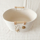 Nordic Peace Giraffe Storage Basket, view 4