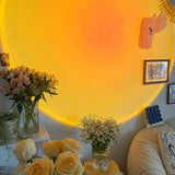 Nordic Peace Golden Hour Sunset Lamp, view 3